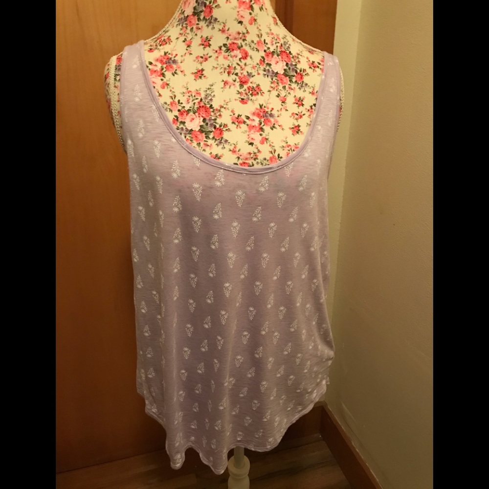 Lucky Brand purple tank top